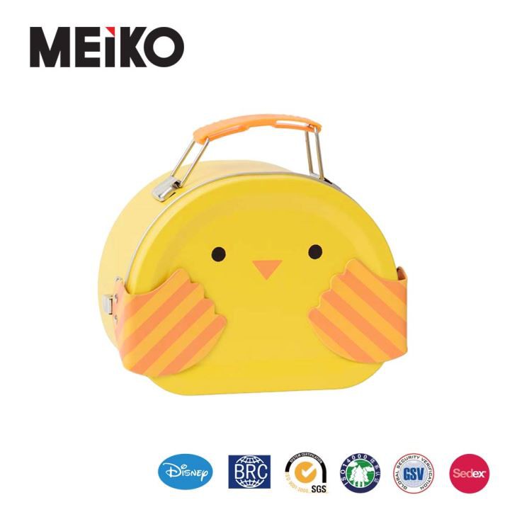 هدية جميلة تغليف المعادن القصدير صندوق الغداء