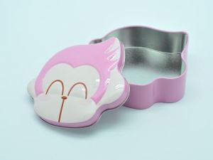 قرد تصميم القصدير مربع