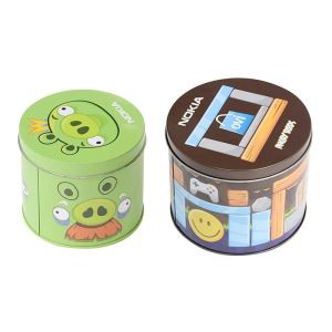 هدية صغيرة جولة القصدير مربع مجموعة